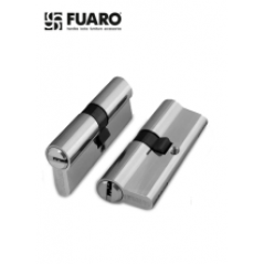Цилиндр FUARO 60 мм (30+30) К/К мат. хром