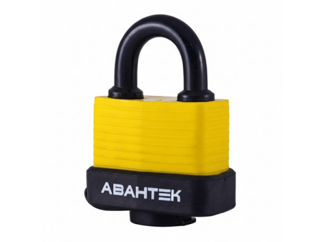 Замок навісний Авантек FL1565 прогумований