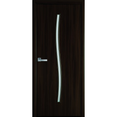 Дверне полотно Новий Стиль "Гармонія" горіх 3D К60