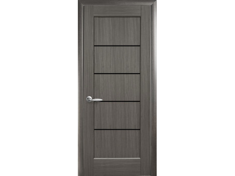 Дверное полотно Новый Стиль "Мира" grey К 60 + BLK