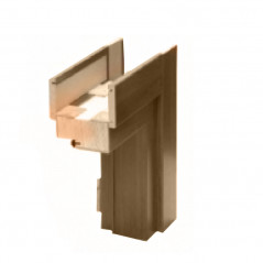 Дверна коробка "Brama" преміум американський горіх (80 мм)