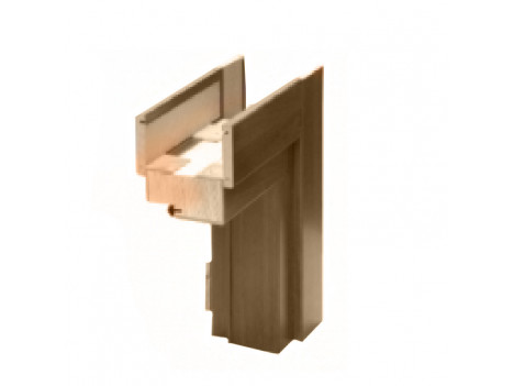 Дверная коробка "Brama" премиум американский орех (80 мм)