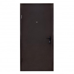 Двері металеві Медвідь М-3 Шагрень / ДСП праві 950 х 2040 мм