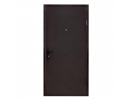 Дверь металлическая Медведь М-3 Шагрень / ДСП левая 950 х 2040 мм