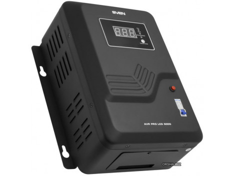 Стабилизатор напряжения Sven AVR PRO LCD 5000 (4 кВт)