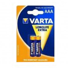 Батарейка "VARTA"AAA/LR03 Longlife Extra (блистер 2 шт)