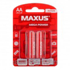 Батарейка алкалиновая "MAXUS" AA/LR6 1,5V (AA 2P, LR6)