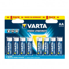 Батарейка "VARTA" AA/LR6 High-Energy (блистер 8 шт)