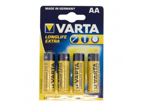 Батарейка "VARTA" AA/LR6 Longlife Extra (блистер 4 шт)