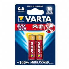 Батарейка "VARTA" AA/LR6 Max-Tech (блистер 2 шт)