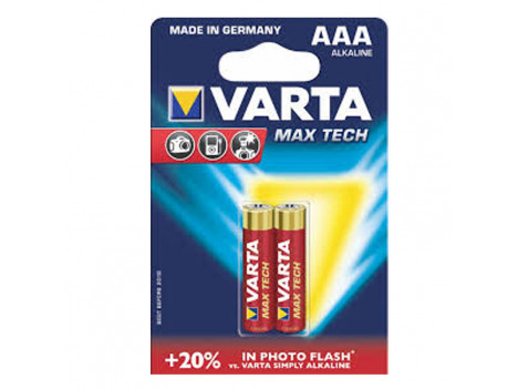 Батарейка "VARTA" AAA/LR03 Max-Tech (блистер 2 шт)