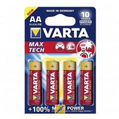 Батарейка "VARTA" AA/LR6 Max-Tech (блистер 4 шт)