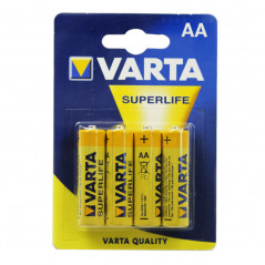 Батарейка "VARTA" AA/R6 Superlife (блистер 4 шт) солевые