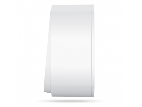 Вимикач зовнішній подвійний накладний Videx Binera білий