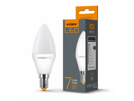 Лампа светодиодная Videx LED С37e 3,5W E14 220V 4100К