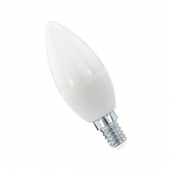 Лампа світлодіодна Lebron LED L-C37 8W 3000K 220V E14