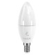 Лампа светодиодная Maxus LED C37 CL-F 8W 3000K 220V E14