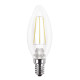 Лампа світлодіодна Maxus LED C37 FM-C 4W 3000K 220V E14