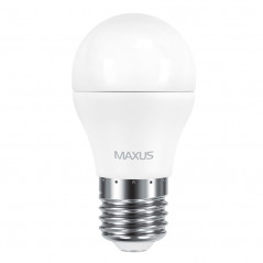 Лампа светодиодная Maxus LED G45 F 8W 3000K 220V E27