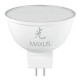 Лампа светодиодная Maxus LED MR16 5W 4100K 220V GU5.3 AP