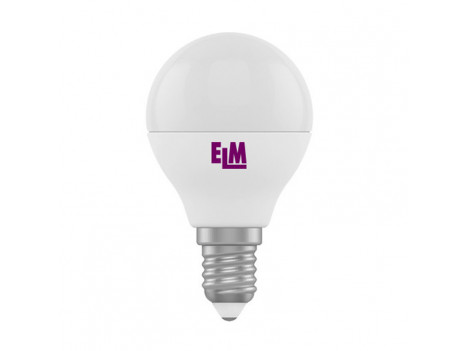Лампа светодиодная Electrum LED сфера 6W PA10 E14 4000К D45