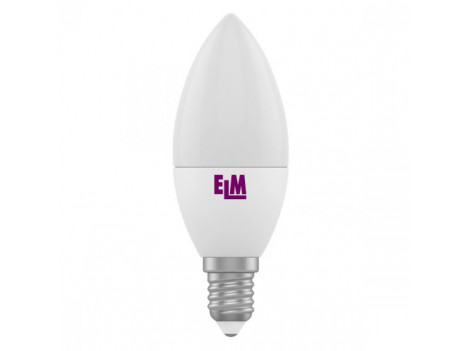 Лампа світлодіодна Electrum LED свічка 6W PA10 E14 4000К