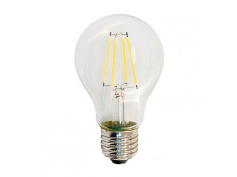 Лампа светодиодная LUXEL Filament шар груша А60 Е27 7W 2700К