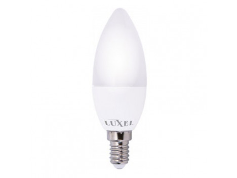 Лампа светодиодная LUXEL свеча C37 Е14 4W 4000К