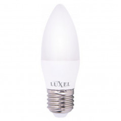 Лампа светодиодная LUXEL свеча C37 Е27 4W 4000К