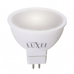 Лампа светодиодная LUXEL MR16 GU5.3 6W 3000К