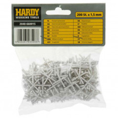 Крестики для плитки "Hardy" 1,5 мм, (200 шт)