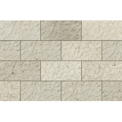 Плитка настінна Cerrad Saltstone Bianco 148 x 300 матова
