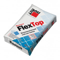 Клей плитки универсальный эластичный Baumit FlexTop (25 кг)