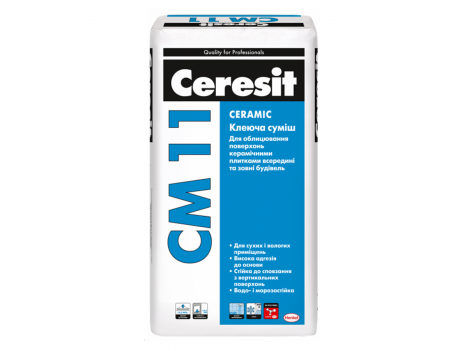 Клей для плитки Ceresit CM 11 (25 кг)