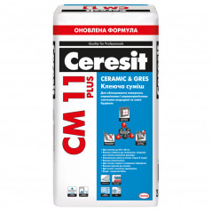 Клей для плитки Ceresit CM 11 Plus Ceramic & Gres (25 кг)