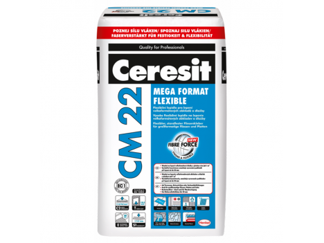 Клей для великоформатної плитки Ceresit CM 22 Mega (25 кг)