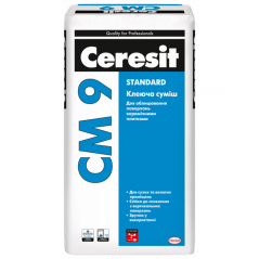 Клей для плитки Ceresit CM-9 (25 кг)