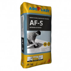 Клей для плитки эластичный Sika Adeplast AF-S White белый (25 кг)