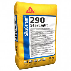 Клей для крупноформатной плитки SikaCeram-290 StarLight (15 кг)