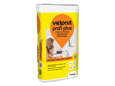 Клей для плитки Weber Vetonit Profi Plus еластичний (25 кг)