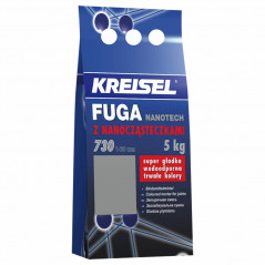 Фуга для швів Kreisel Fuga Nanotech 730 (5 кг) чорна