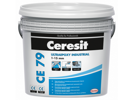 Заповнювач швів та клей для плитки Ceresit CE 79 (5 кг) світло-сірий