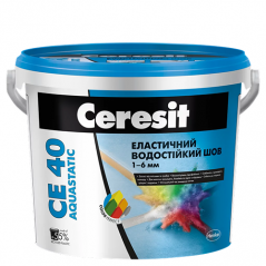 Затирка для швов водостойкая Ceresit CE-40 Eko Aquastatic белая (2 кг)
