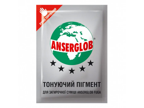 Пигмент для затирочной смеси Anserglob Fuga 115 орех 40 г