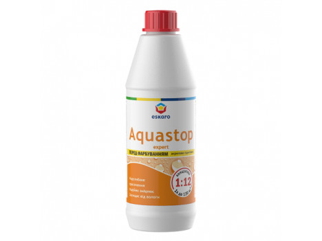 Грунтовка концентрат Eskaro Aquastop Expert 1:12 (1 л)