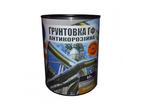 Грунт антикоррозионый Panafarb Maxton серый (0,9 кг)