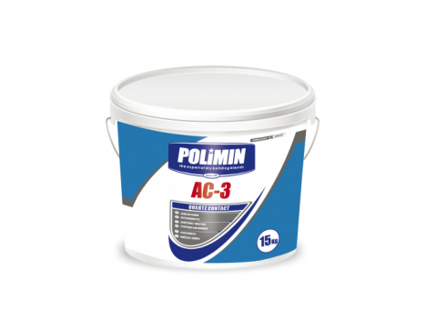 Грунт краска тонирующая Polimin АС-3 белая (7,5 кг) Контакт грунт