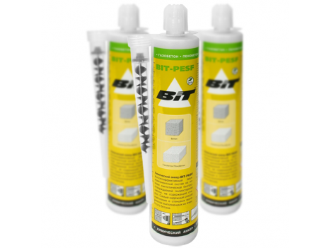 Клей химический анкер BIT-PESF Polyester Styrene Free Top 2L (300 мл)