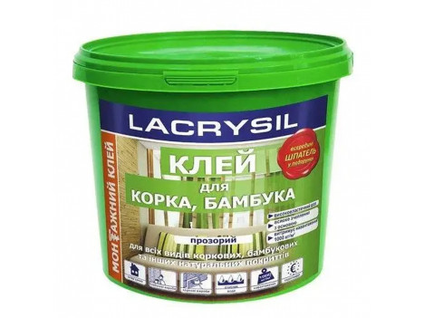 Клей Lacrysil Для пробки и бамбука (1 кг)
