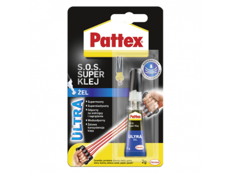 Супер-клей гель Pattex (2 г) блістер